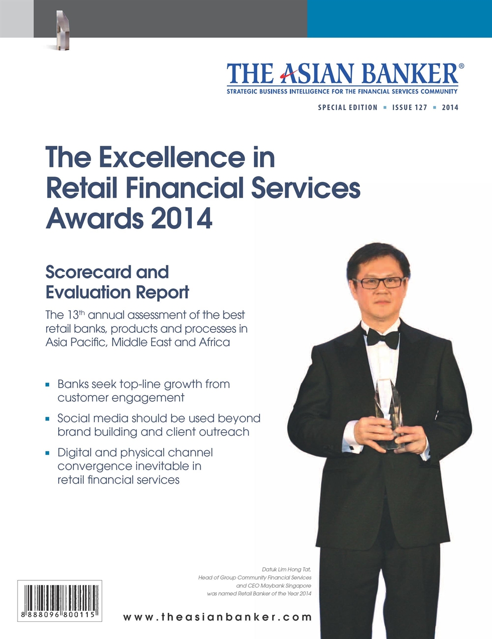 The Excellence in Retail Financial Services
Awards 2014
