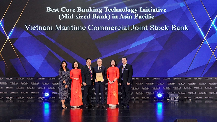 Best Core Banking Technology Initiative (Mid-size Bank) goes to Vietnam Maritime Commercial Joint Stock Bank (MSB) and Temenos