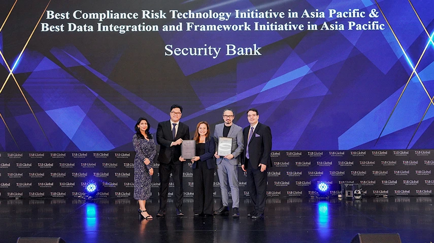 Best Compliance Risk Technology Initiative goes to Security Bank