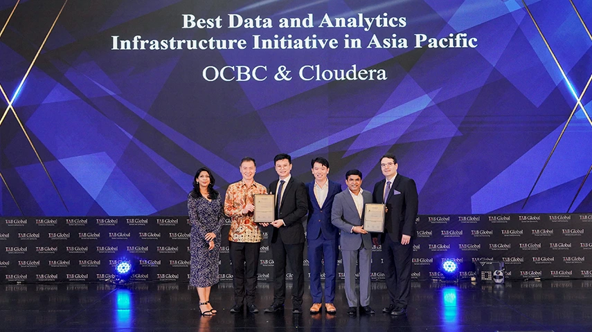 Best Data and Analytics Infrastructure Initiative goes to OCBC and Cloudera
