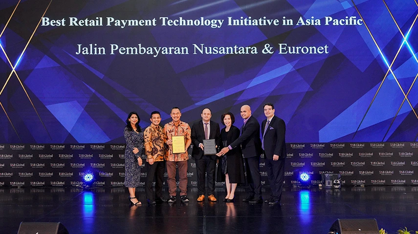 Best Retail Payment Technology Initiative goes to PT Jalin Pembayaran Nusantara (Jalin) and Euronet