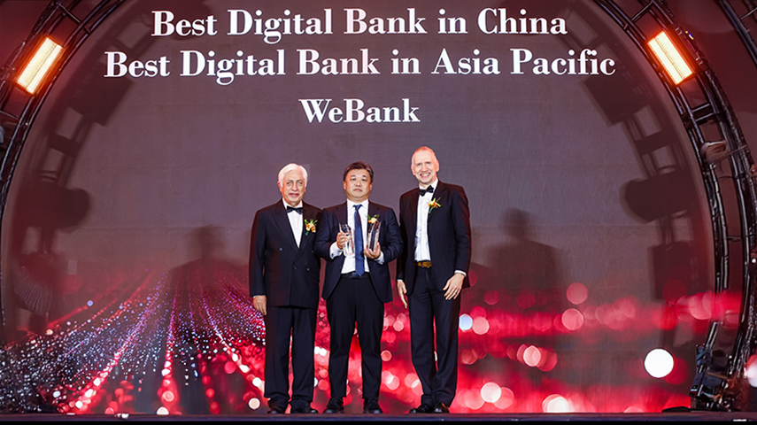 WeBank recognised as Best Digital Bank in China & Best Digital Bank in Asia Pacific for exceptional scale and financial inclusion