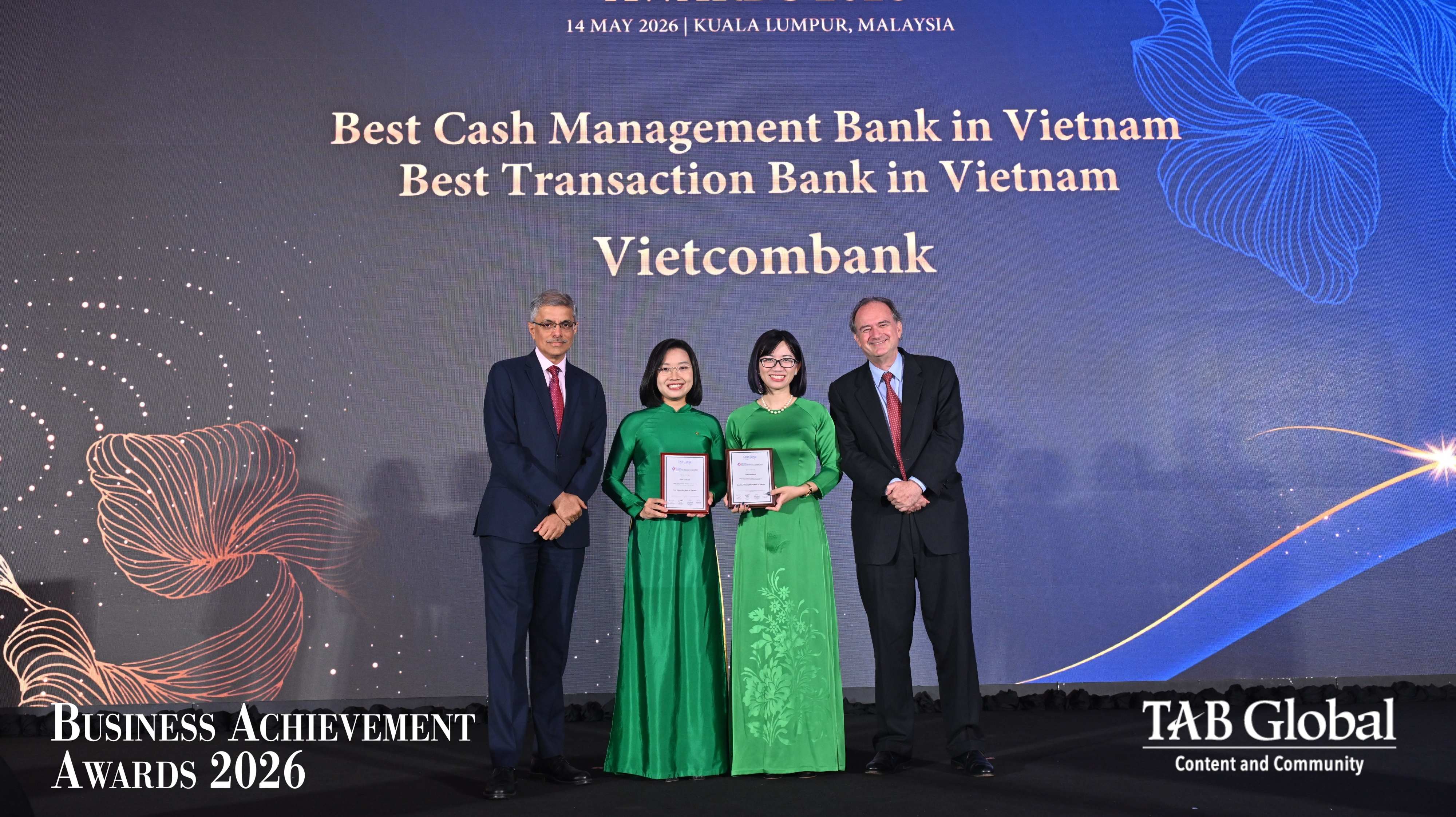 Vietcombank recognised as Best Transaction Bank in Vietnam for its ...