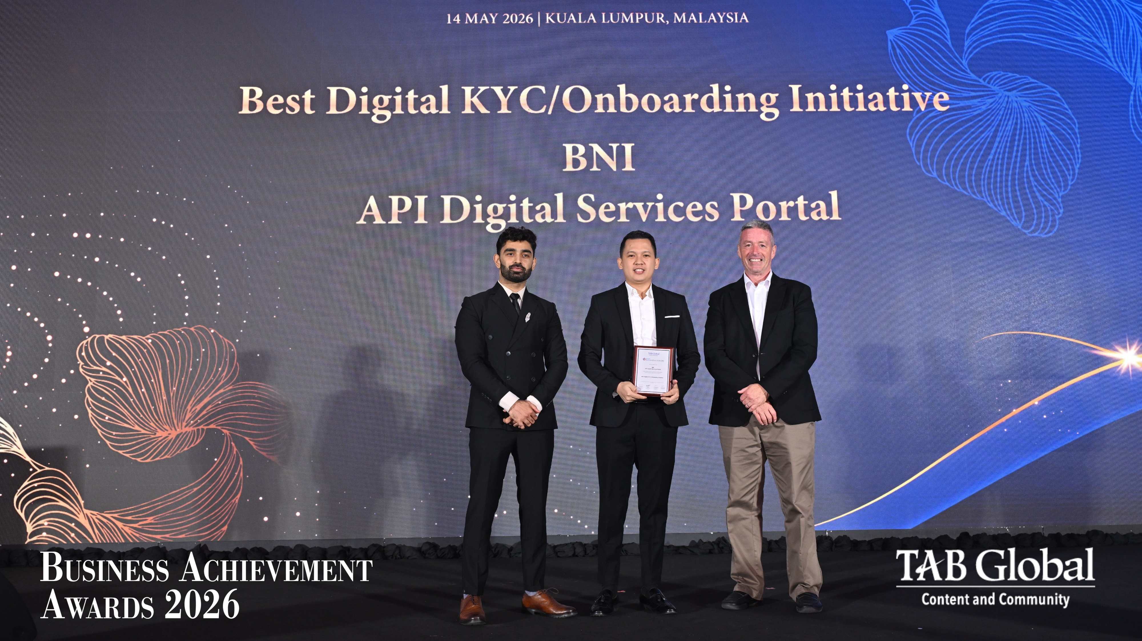 BNI’s “API Digital Services Portal” recognised as Best Digital KYC ...